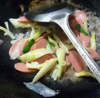 Make The ham and sausage are sharp step 11