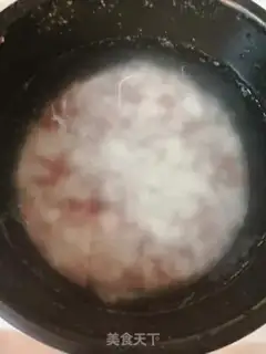 Make Red bean rice congee step 3