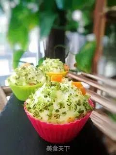 Make Vegetable steam bread step 12