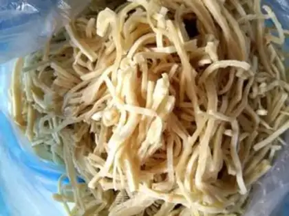 Make Garlic waffles step 1