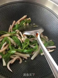 Make Pelican pepper squid step 15