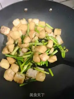 Make The soy tofu garlic step 3