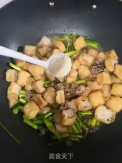 Make The soy tofu garlic step 5
