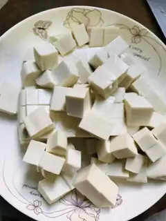 Make Crab butter tofu step 0