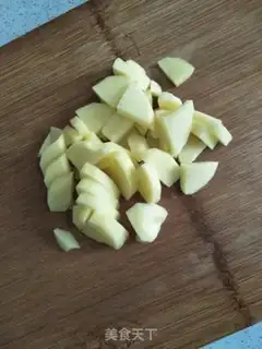 Make Potato fried broccoli step 1