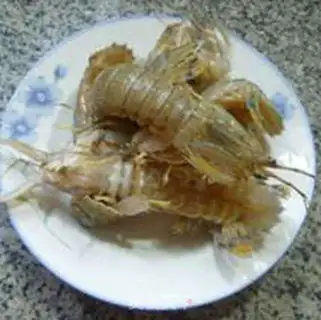 Make Shrimp fried doll food step 1
