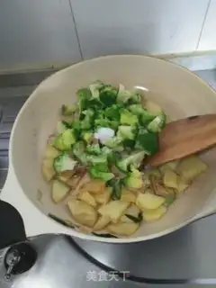 Make Potato fried broccoli step 10