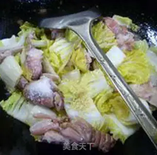 Make Shrimp fried doll food step 10
