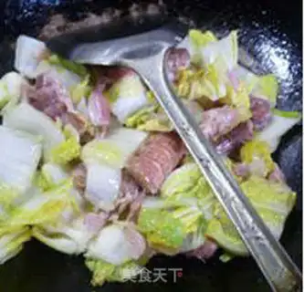 Make Shrimp fried doll food step 11
