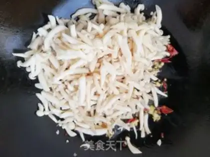 Make White mushrooms step 4