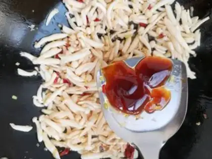 Make White mushrooms step 5