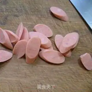 Make The ham and sausage step 4