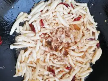 Make The ham and sausage step 5