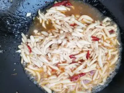 Make White mushrooms step 7