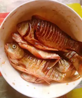 Make Cream-breed platinum mackerel step 1