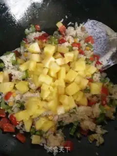 Make Pineapple rice step 10