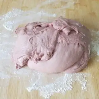 Make The potato blueberry toast step 2
