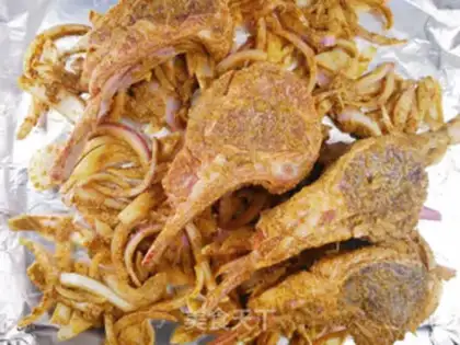 Make The lamb chop step 9