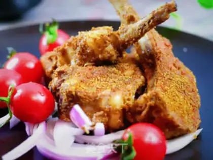 Make The lamb chop step 12