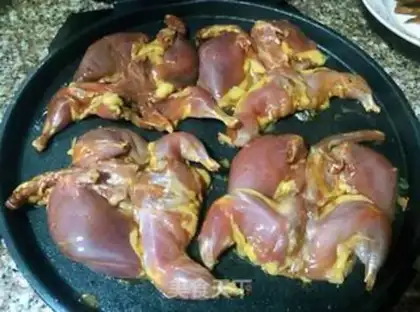 Make Fried quail step 4