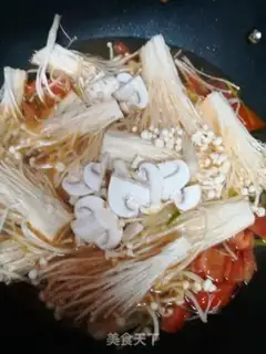 Make Onions, tomatoes, tofu, tofu step 3
