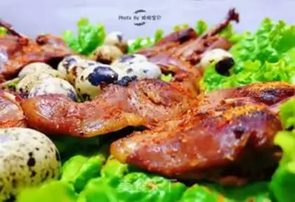 Make Fried quail step 9