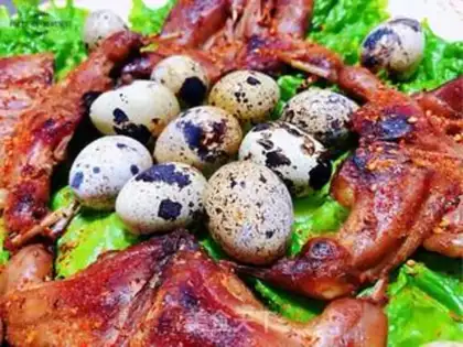 Make Fried quail step 11