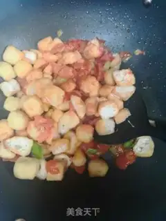 Make Tomato tofu soup step 3