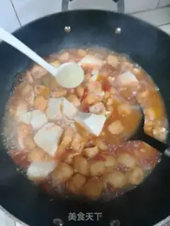 Make Tomato tofu soup step 5