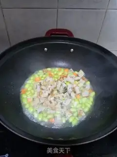 Make Fish cakes, fried beans step 1