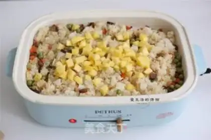 Make Pineapple rice step 6