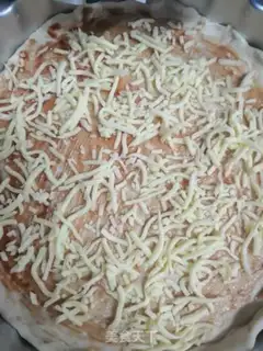 Make Corn beef pizza step 6