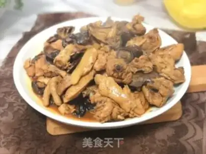 Make The mushroom chicken step 8