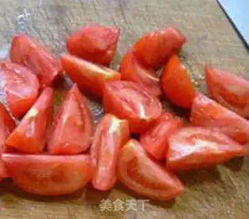 Make Tomato fried the lake step 6