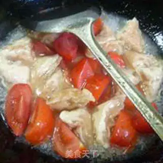 Make Tomato fried the lake step 9