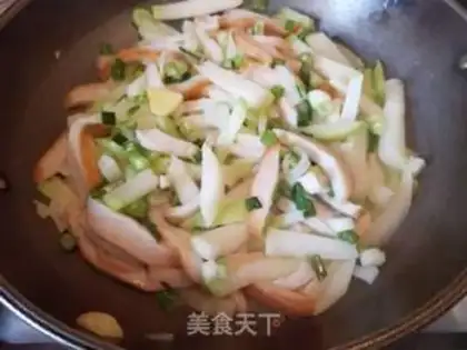 Make Fish cakes and radish step 8