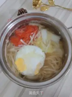 Make Egg clean noodles step 8