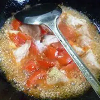 Make Tomato fried the lake step 12