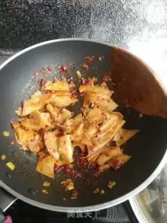 Make Spicy bean-skin and buns step 12