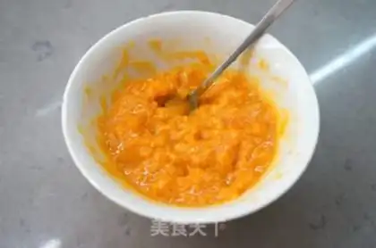 Make Salted egg soy sauce step 1