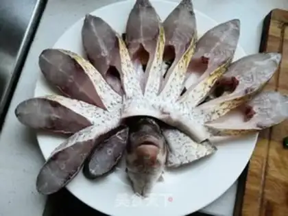 Make Open the mackerel step 3