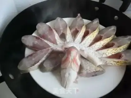 Make Open the mackerel step 4