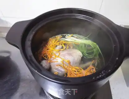 Make Worm grass and pigeon soup step 8