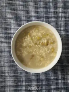 Make Green bean congee step 5