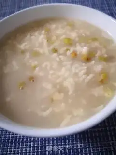 Make Green bean congee step 6