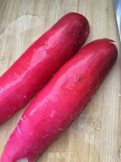 Make Sugar and radish step 0
