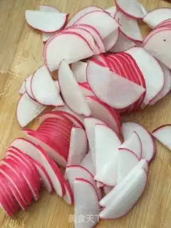 Make Sugar and radish step 2