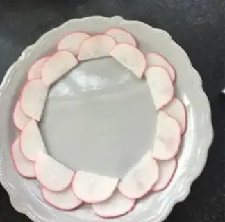 Make Sugar and radish step 4