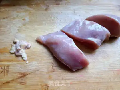 Make Spicy chicken silk step 0