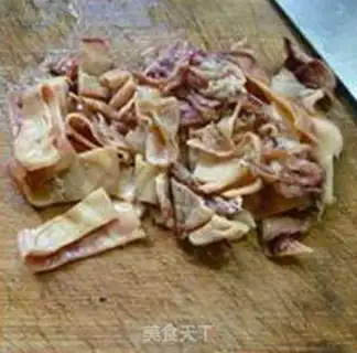 Make Squids fried lentils step 2